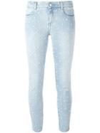 Stella Mccartney Embroidered Star Detail Jeans - Blue