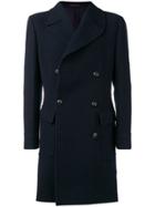 The Gigi Double Breastes Coat - Blue