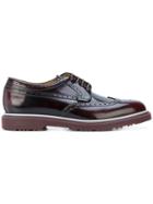 Paul Smith High Shine Crispin Brogues - Brown