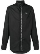 Philipp Plein Crystal Cut Shirt - Black