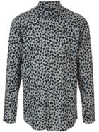 Loveless Leopard-print Shirt - Grey