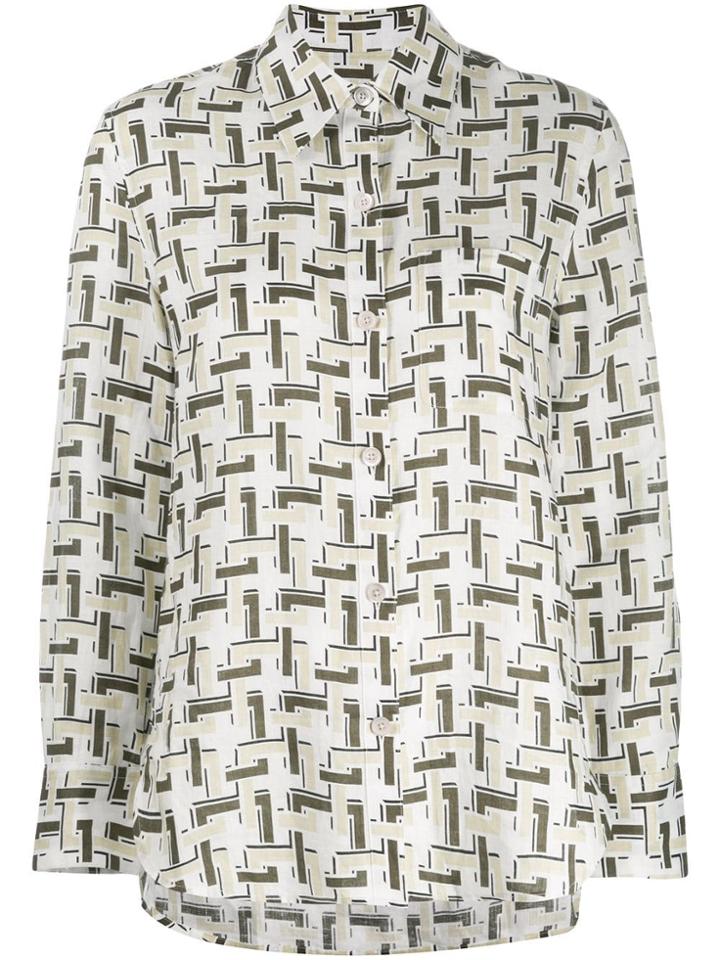 Equipment All-over Pattern Shirt - Neutrals