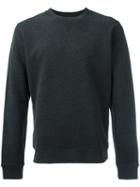 Sunspel Classic Sweatshirt, Men's, Size: Large, Grey, Cotton