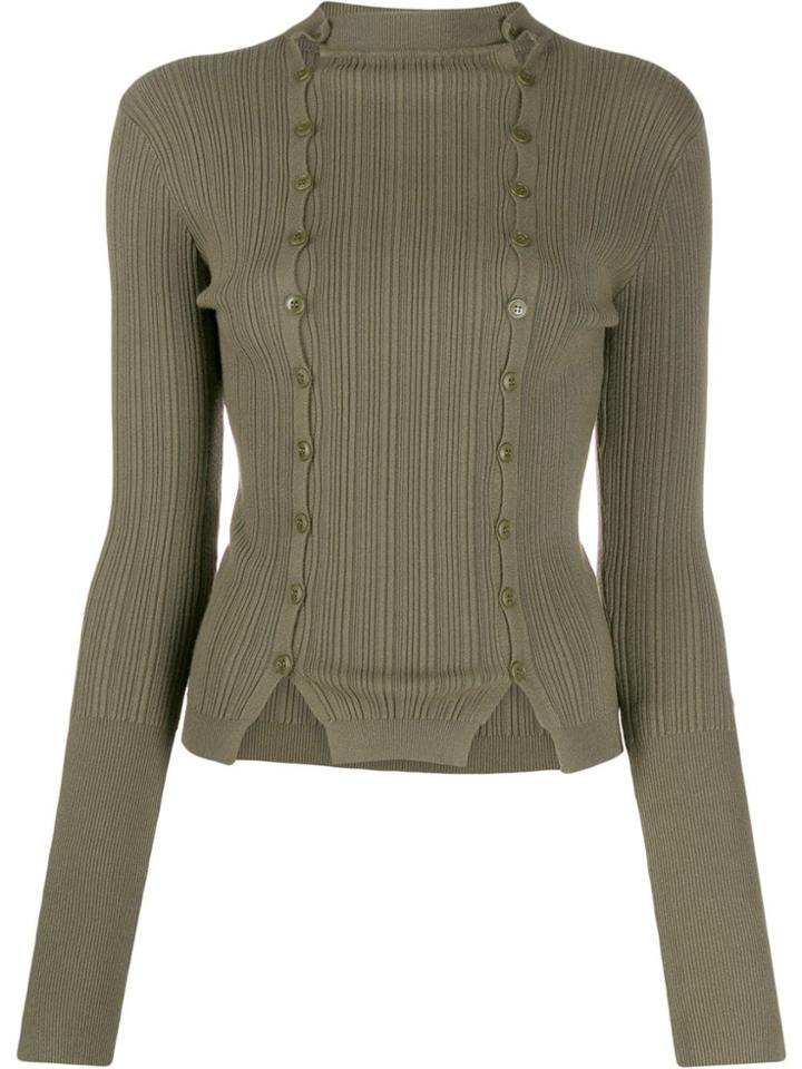 Jacquemus La Maille Azur Cardigan - Green