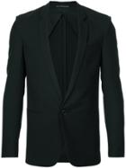 Saint Laurent Narrow Lapel Blazer - Black