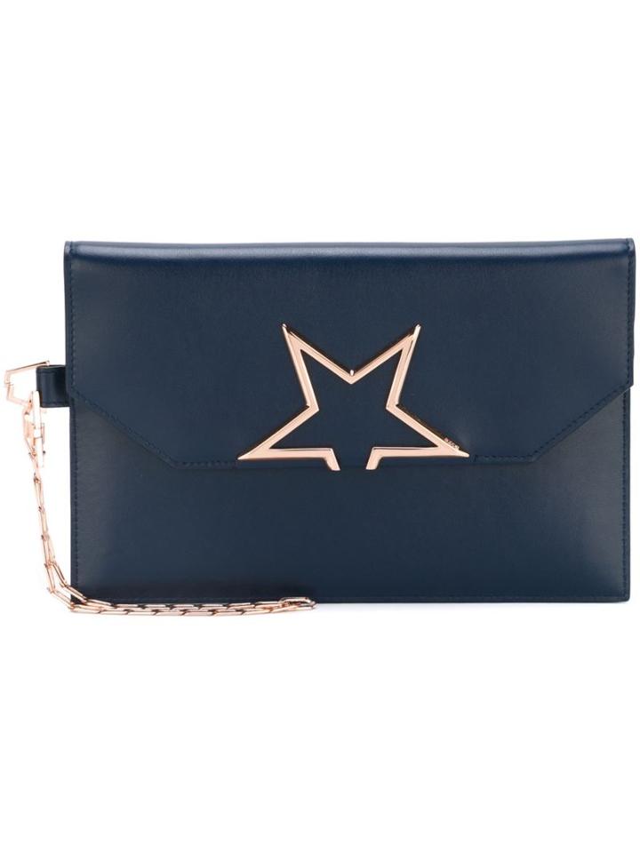 Golden Goose Deluxe Brand 'vedette Star' Clutch, Women's, Blue
