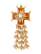 Yves Saint Laurent Vintage Vintage Brooch, Women's, Metallic