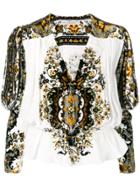 Mary Katrantzou Carpet Print Blouse - White