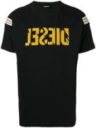 Diesel Printed Logo T-shirt - Black