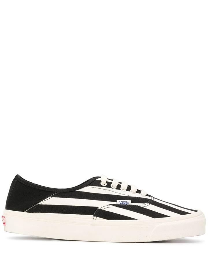 Vans Striped Sneakers - Black