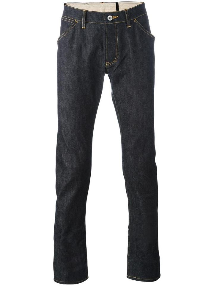 Attachment Slim Fit Jeans, Men's, Size: 3, Blue, Cotton/polyurethane