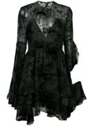Alex Perry Alex Perry D355 Black Silk/viscose