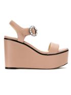 Jimmy Choo Jimmy Choo Nylah100nlw Ballet Pink/crystal
