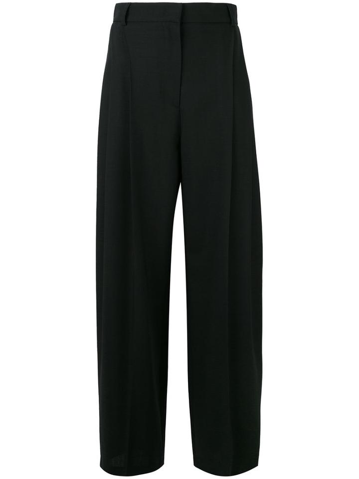 Mcq Alexander Mcqueen - Pleated Trousers - Women - Wool - 44, Black, Wool
