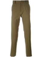 Dsquared2 Slim Fit Trousers, Men's, Size: 46, Green, Cotton/spandex/elastane/virgin Wool