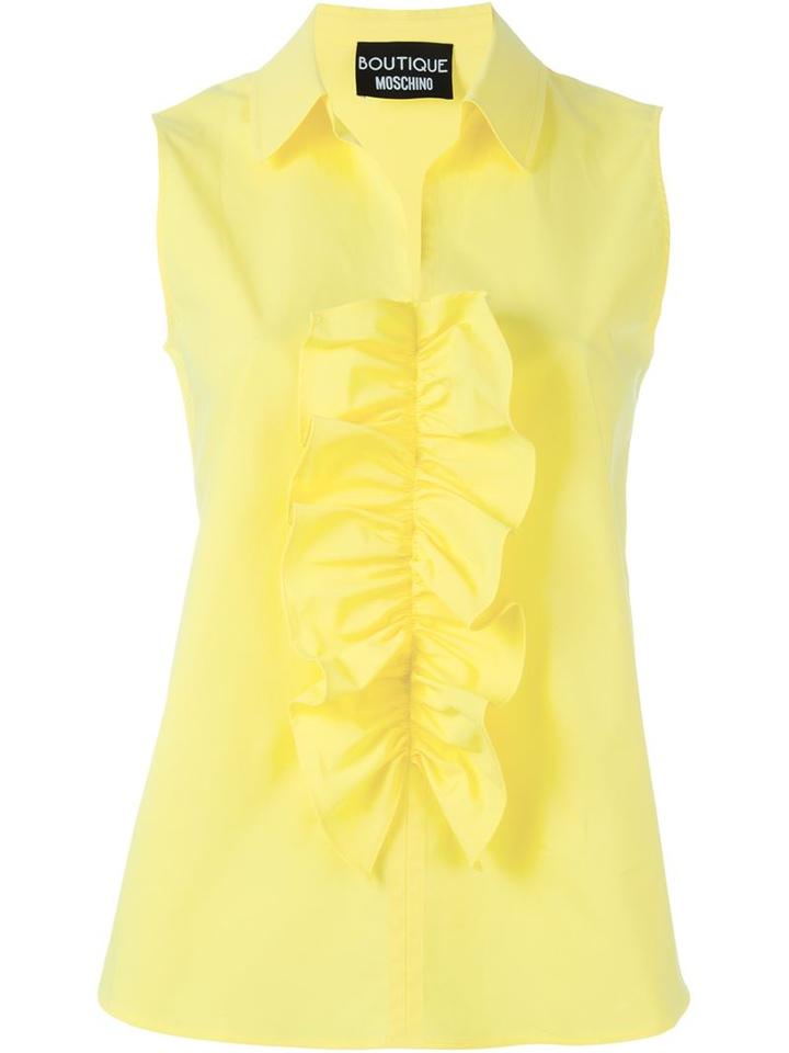 Boutique Moschino Ruffle Front Blouse