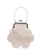 Simone Rocha Off-white Cloud Mini Leather Bracelet Bag - Neutrals