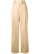 Ermanno Scervino High Waisted Trousers - Neutrals