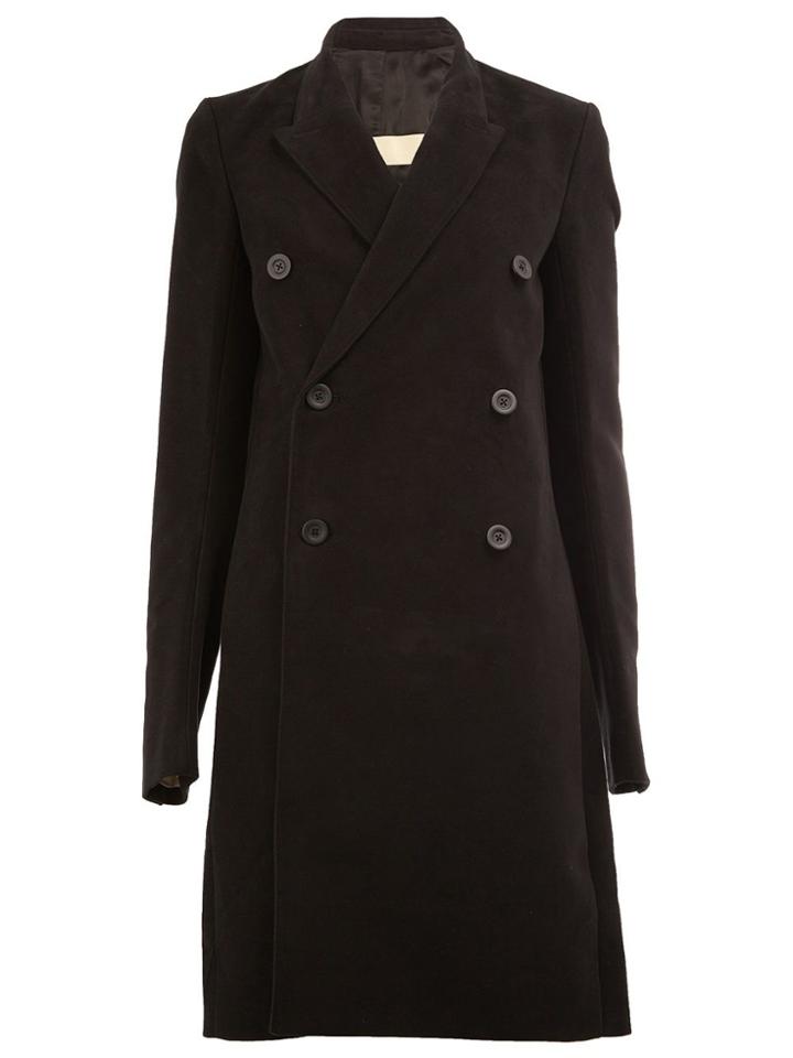 Rick Owens 'jmf' Peacoat - Black