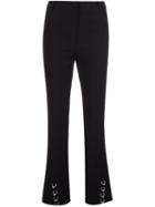 Mugler Pierced Flared Trousers