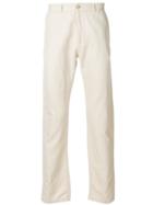 Maison Kitsuné Perfect Fit Long Trousers - Neutrals