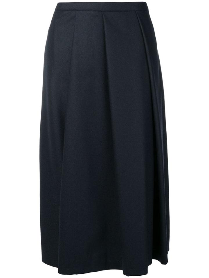 Fabiana Filippi Pleated Midi Skirt - Blue