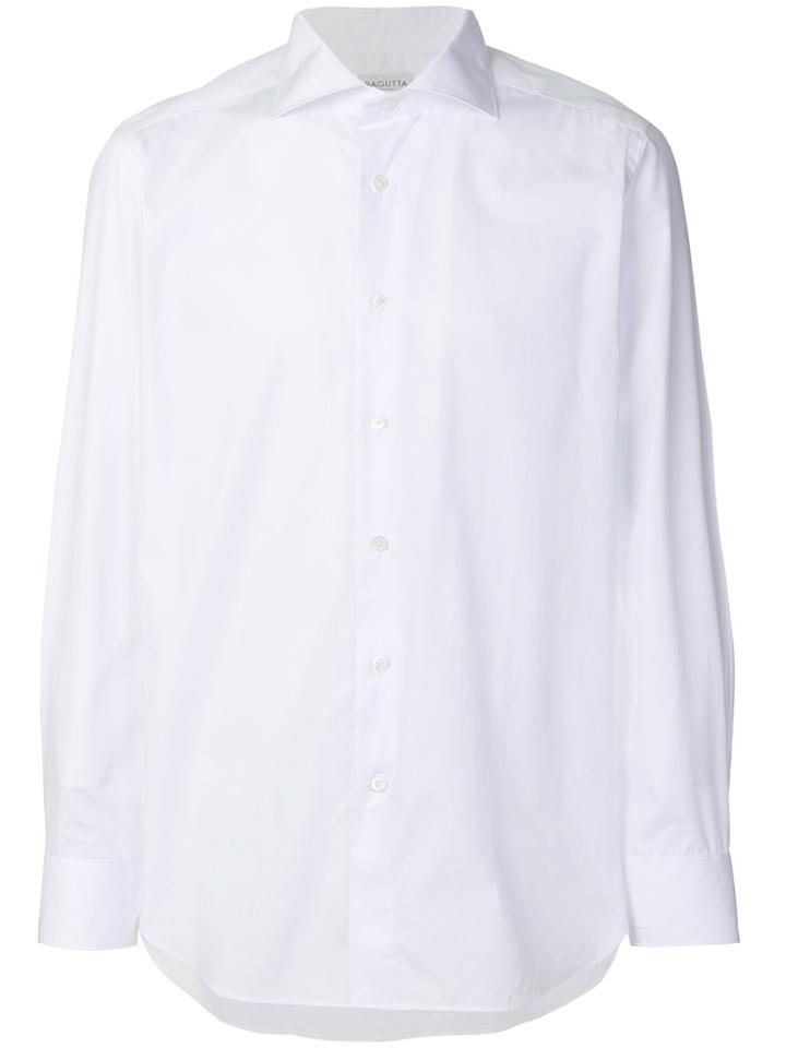 Bagutta Plain Shirt - White