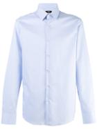 Boss Hugo Boss Plain Shirt, Men's, Size: 40, Blue, Cotton