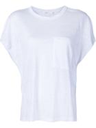 A.l.c. Loose Fit T-shirt, Women's, Size: S, White, Linen/flax