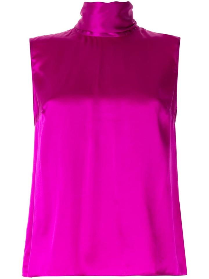 Roksanda Tie Fastened Vest - Purple