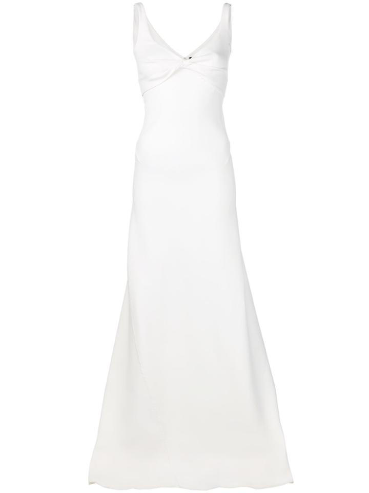 Dsquared2 Flared Maxi Dress - White
