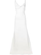 Dsquared2 Flared Maxi Dress - White