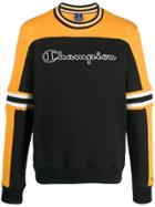 Champion Colour Blocked Sweatshirt - Black