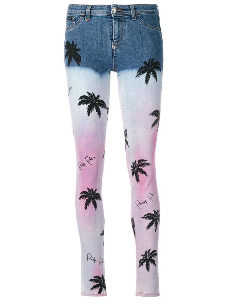 Philipp Plein Aloha Plein Skinny Jeans - Blue
