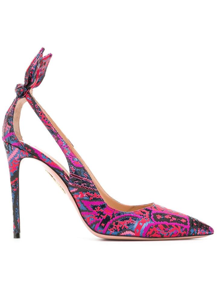 Aquazzura Forever Marilyn 110 Pumps - Blue