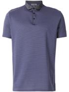 Lanvin Classic Striped Polo Shirt - Blue