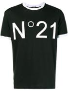 No21 Printed Logo T-shirt - Black