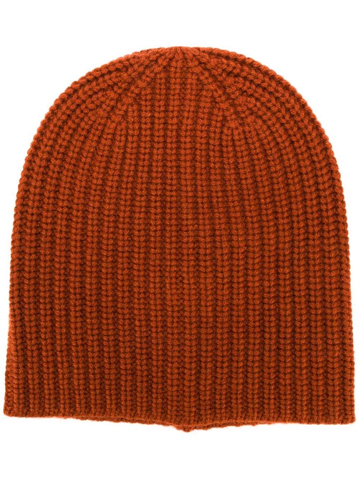 Alex Mill Ribbed Knit Beanie - Yellow & Orange