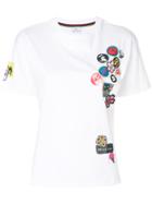 Ps By Paul Smith Patch-work T-shirt - White