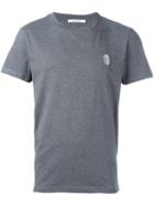 Carven 'paper Clip Patch' T-shirt, Men's, Size: Xl, Grey, Cotton