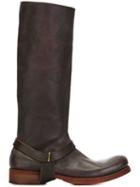 Ma+ Buckle Detail Knee Boots