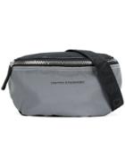 United Standard Logo Strap Waist Bag - Black