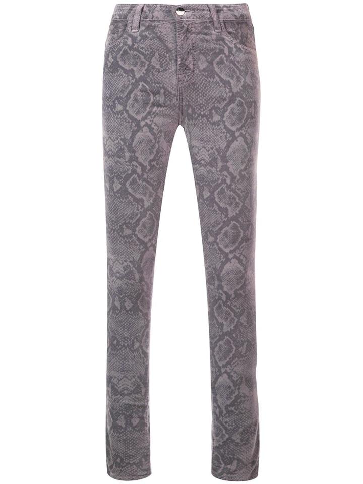 J Brand Maria High Rise Jeans - Grey