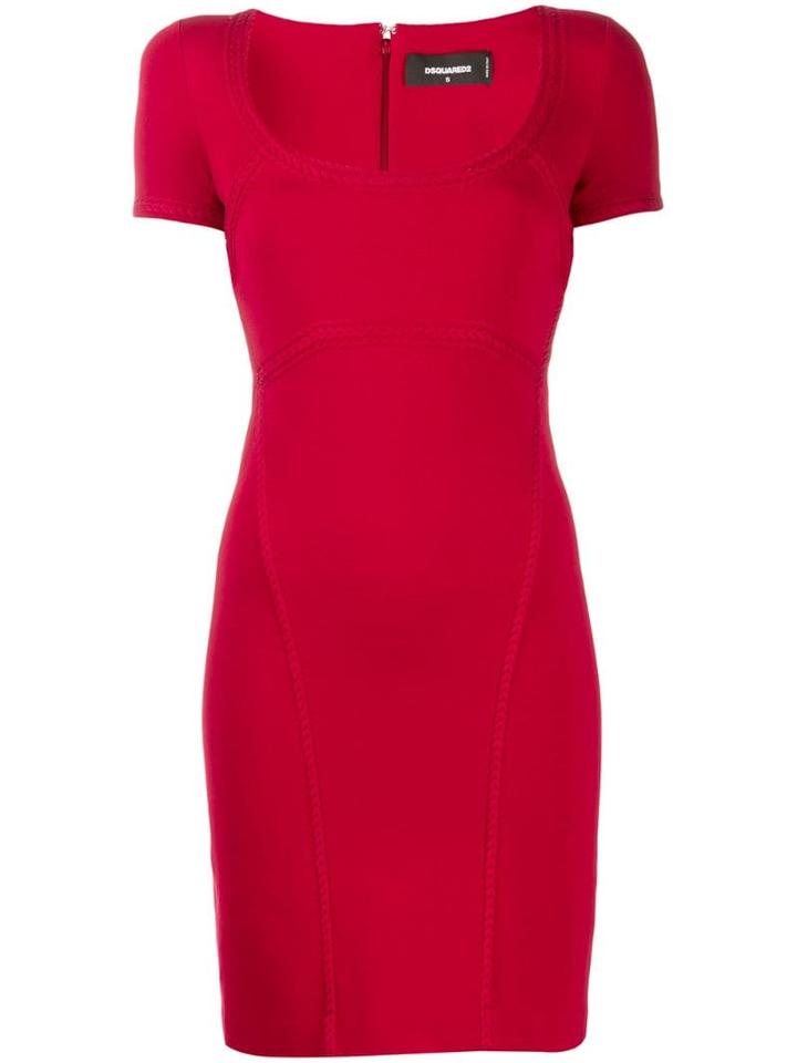 Dsquared2 Decorative Trim Dress