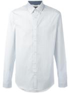 Michael Kors Diamond Print Shirt, Men's, Size: Xl, White, Cotton/spandex/elastane