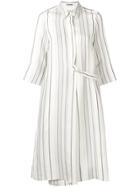 Jil Sander Grandeur Shirt Dress - White