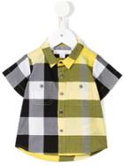 Burberry Kids - Checked Shirt - Kids - Cotton - 36 Mth, Toddler Boy's, Yellow/orange