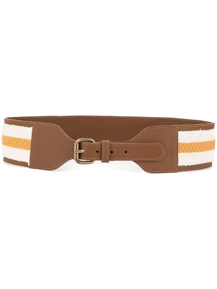 Abadia Buckled Sadu Belt - Multicolour