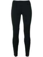 Sàpopa Crochet Insert Leggings, Women's, Size: Medium, Black, Polyamide/spandex/elastane
