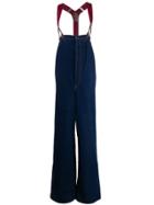 Jean Paul Gaultier Pre-owned 1993 High Rise Suspender Wide-legged